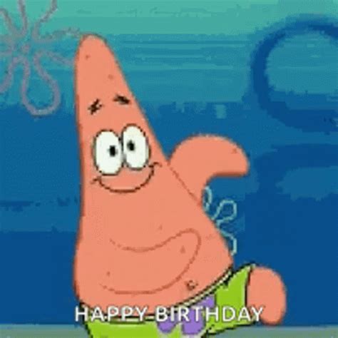 Patrick Happy Birthday GIFs | Tenor