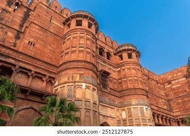 indian agra fort   images pictures shutterstock
