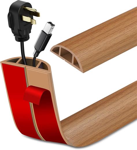 Amazon.com: Floor Cord Cover Self Adhesive Cord Hider Floor Extension