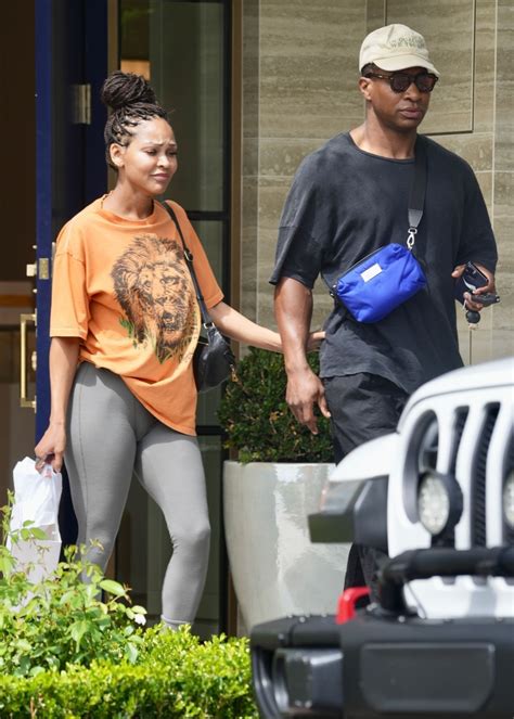 Meagan Good in Casual Outfit in West Hollywood 08/08/2023 • CelebMafia