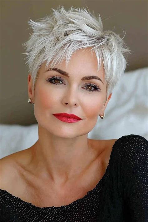 chic short hairstyles  older women artofit