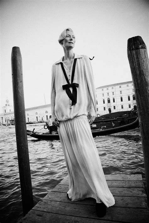 Inside Tilda Swinton at the Venice Film Festival for Her New Movie “The