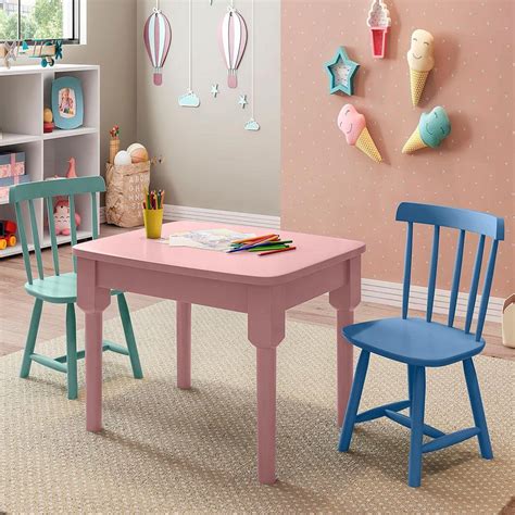 Mesa Com 2 Cadeiras Infantil - FDPLEARN