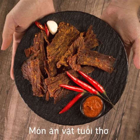 Trải nghiệm vị ngon Bò Khô Vân Vũ Miếng 200g – Đánh giá thực tế từ ...
