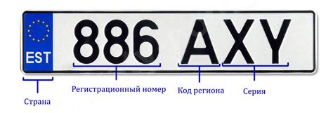 Регистрационные знаки транспортных средств (Эстония)