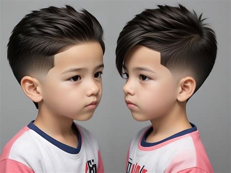 Premium AI Image | Kids' Hair Styles Vector Collection