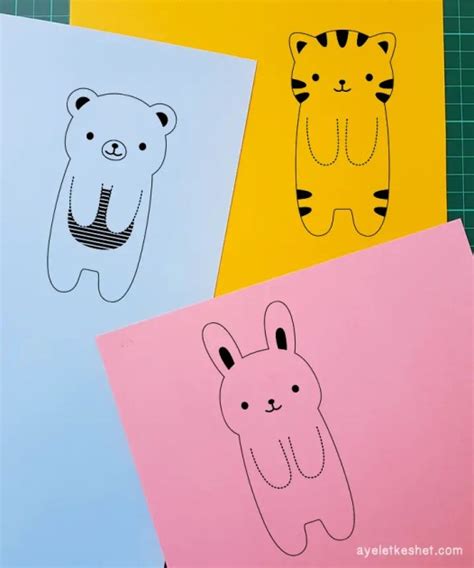 How to make DIY kawaii bookmarks - Ayelet Keshet