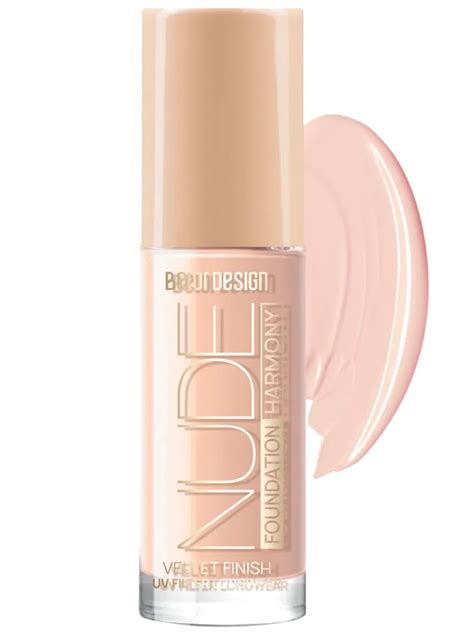 Тональный крем для лица Belor Design NUDE HARMONY тон 202 Ivory 33 г ...