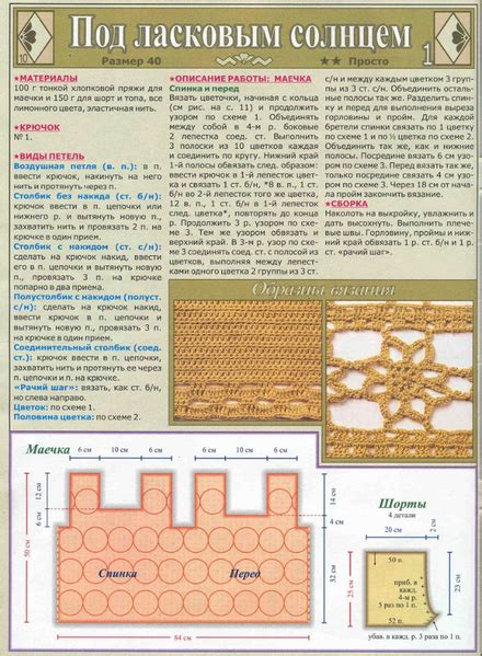 Пляжная мода крючком (Много) | Klubka.net