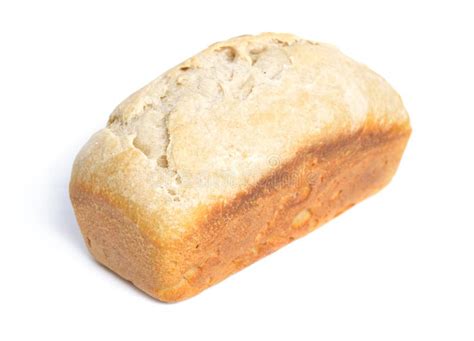Square Loaf of Bread from the Bread Machine on the Table Stock Image ...