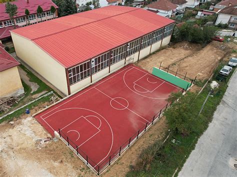 Отворено кошаркарско игралиште во ООУ „Св. Климент Охридски ...