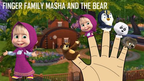 Masha and theThe Finger Family Masha - Family Nursery Rhyme - Masha and ...