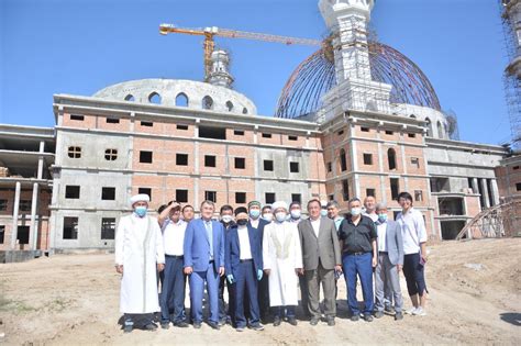 БАС МҮФТИ ШЫМКЕНТТЕГІ ЖАҢА МЕШІТ ҚҰРЫЛЫСЫМЕН ТАНЫСТЫ (ФОТО) - Шымкент ...