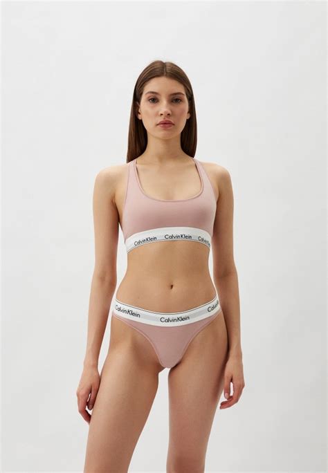 Трусы Calvin Klein Underwear, цвет: розовый, MP002XW14WTE — купить в ...