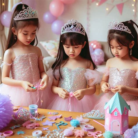 Crafting Royal Fun At A Princess Party