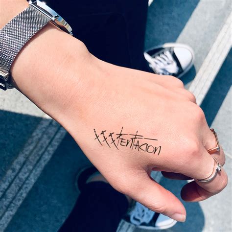 XXXTENTACION Tattoo Design Idea - OhMyTat