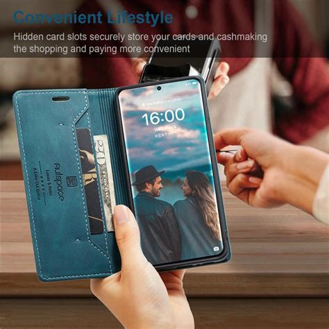 autspace huawei p pro wallet kickstand case blue huawei case