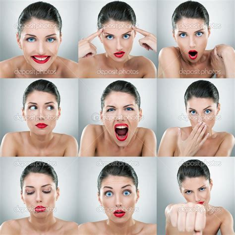 Expressions | Face expressions, Woman face