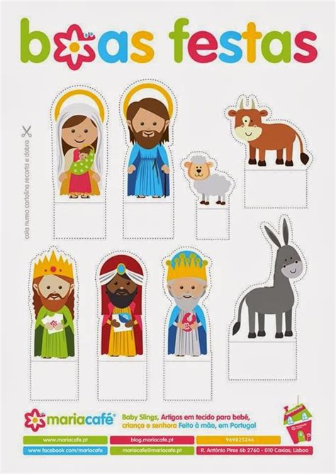 Presépio De Natal Para Imprimir - Vários modelos de Presépio de Natal para imprimir recortar e montar