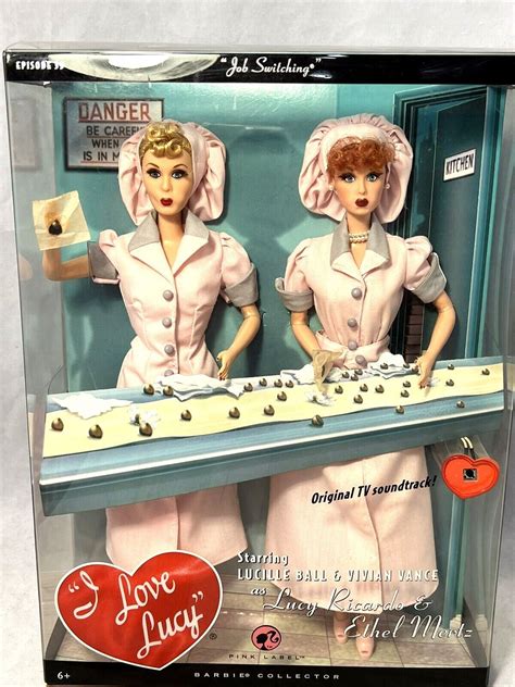 I Love Lucy "Job Switching" Lucy Doll and Ethel Doll Giftset for sale