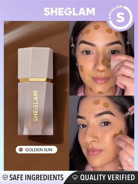 SHEGLAM Sun Beam Matte Liquid Bronzer-Golden Sun | SHEIN