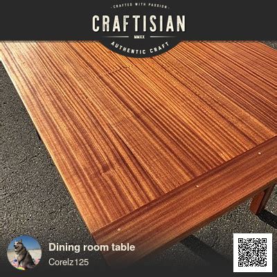 Dining room table - Woodworking Project by Corelz125 - Craftisian