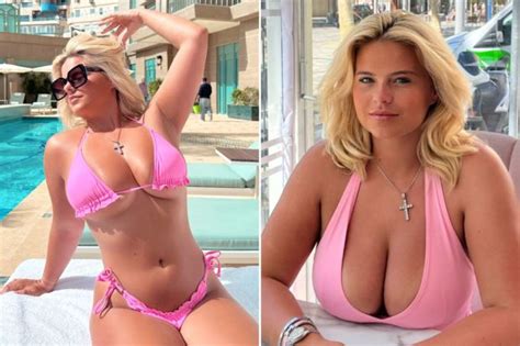 Busty ring girl Apollonia Llewellyn shows off major underboob in tiny