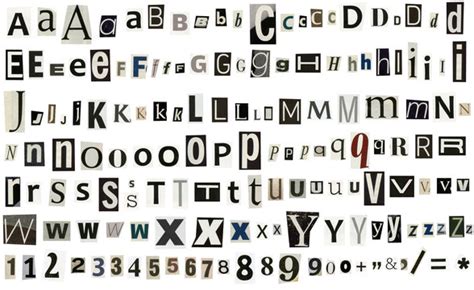 3,441 BEST Letters Cut Out Newspaper IMAGES, STOCK PHOTOS & VECTORS ...