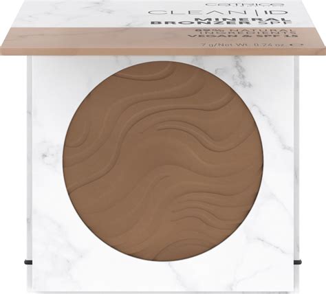 Бронзер Catrice Clean ID Mineral Bronzer SPF 15 | Отзывы покупателей