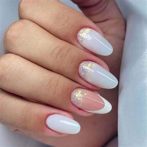 Unha De Gel Redonda Com Francesinha - Unha de Gel Decorada Delicada Redonda: Suavidade e Modernidade!