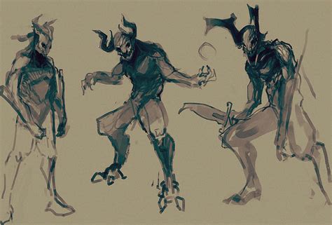 Creature sketch by Talros on DeviantArt