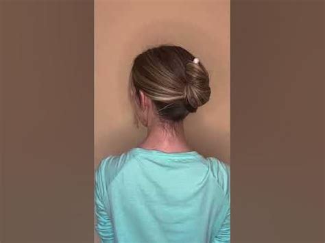 Французский твист с помощью китайской палочки #прически #волосы # ...