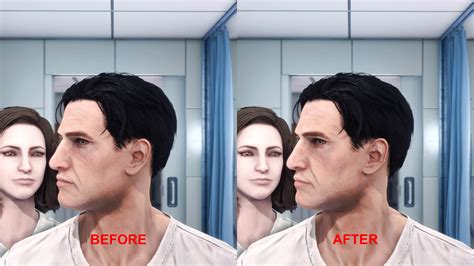 This Fallout 4 mod adds extremely high polygon face meshes for