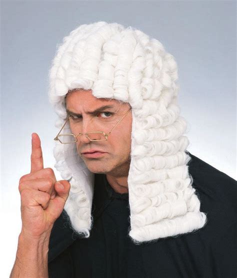 Judge Wig in White at Boston Costume