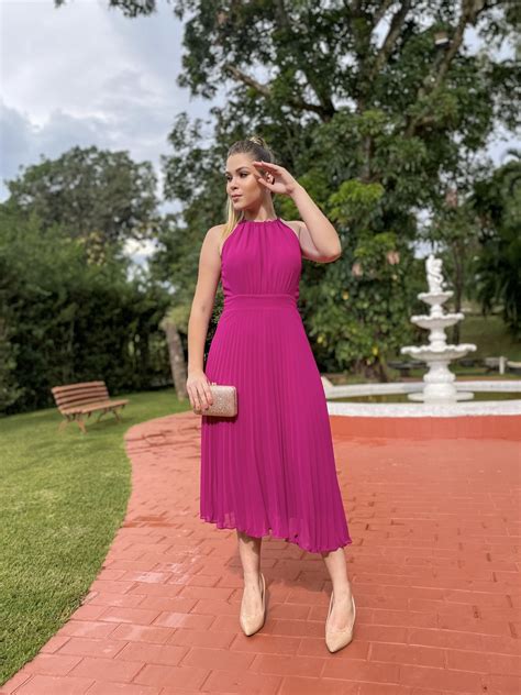 Vestido para convidada de casamento ao por do sol | Dress, Dress codes