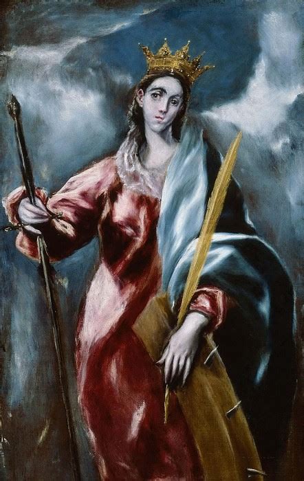 Святая Екатерина (картина) — Эль Греко
