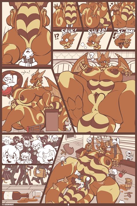 Rule 34 - anal anal vore anthro baronflint big breasts breasts brown