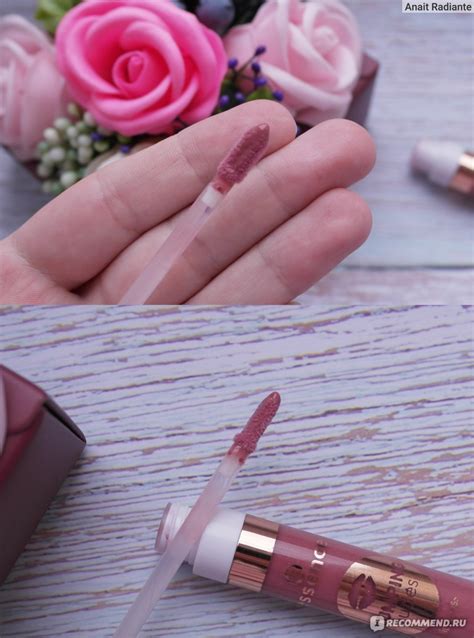 Блеск для губ Essence Plumping Nudes Lipgloss - «Увлажняющий и ...