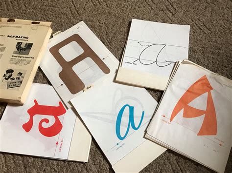 Router stencil set