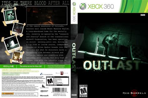 Assignment: Outlast 'ported' to Xbox360 by LowRend on DeviantArt