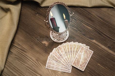 Tarot Cards. Fortune-teller. Stock Image - Image of foreteller, future ...