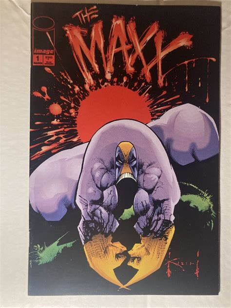 The Maxx 1 Image 1993 VF 1st Appearance of The Maxx - by Sam Kieth