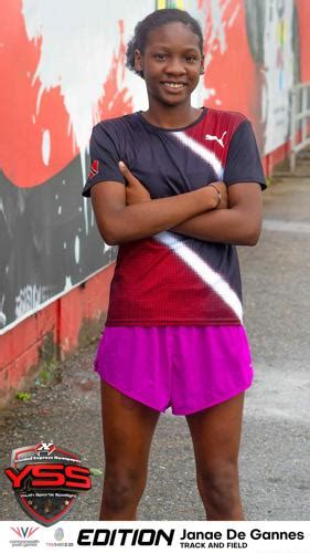Janae De Gannes | Youth Sports Spotlight | trinidadexpress.com