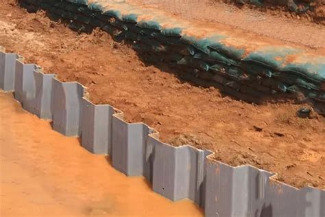 Vinyl Sheet Pile for Retaining Wall - RoadSky