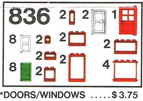 Bricker - Part LEGO - 7930 Door 1 x 3 x 4