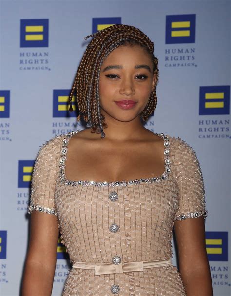 Amandla Stenberg Attends the 18th Annual Hrc Greater New York Gala in