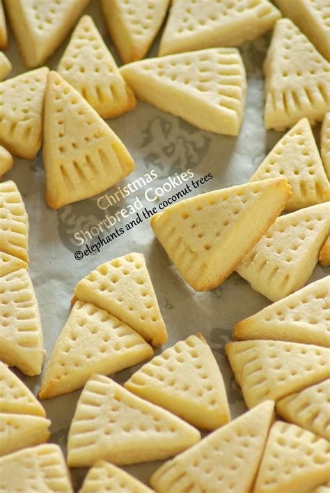 Christmas Shortbread Cookies (Without cookie cutter)