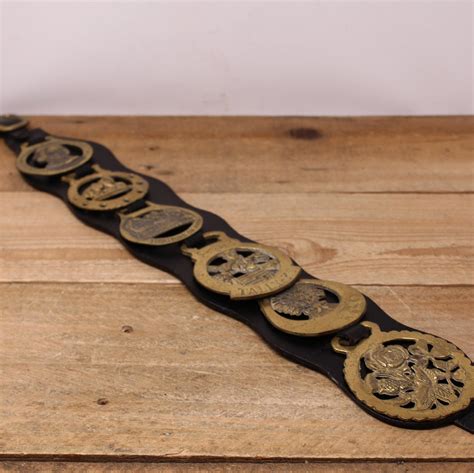 vintage horse brasses brass horse harness ornaments medallions