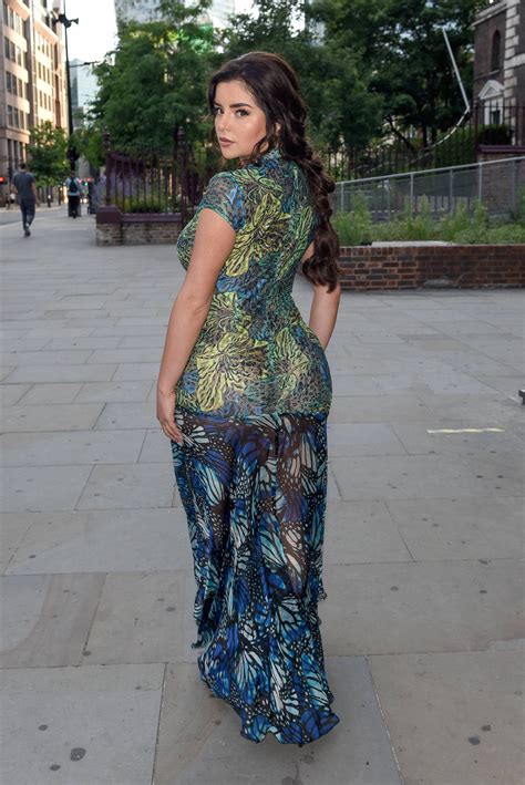 Demi Rose Mawby – Beautiful Big Boobs in Sexy Cleavage at HLD Summer