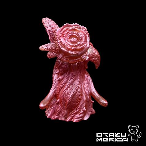 Marusan Margacha Biollante - Rose Form (Metallic Pink) Kaiju Sofubi
